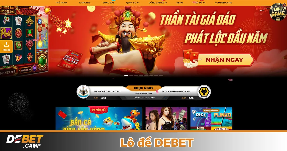 Lô đề Debet 4 Ưu đãi đặc biệt khi chơi Lô đề Debet